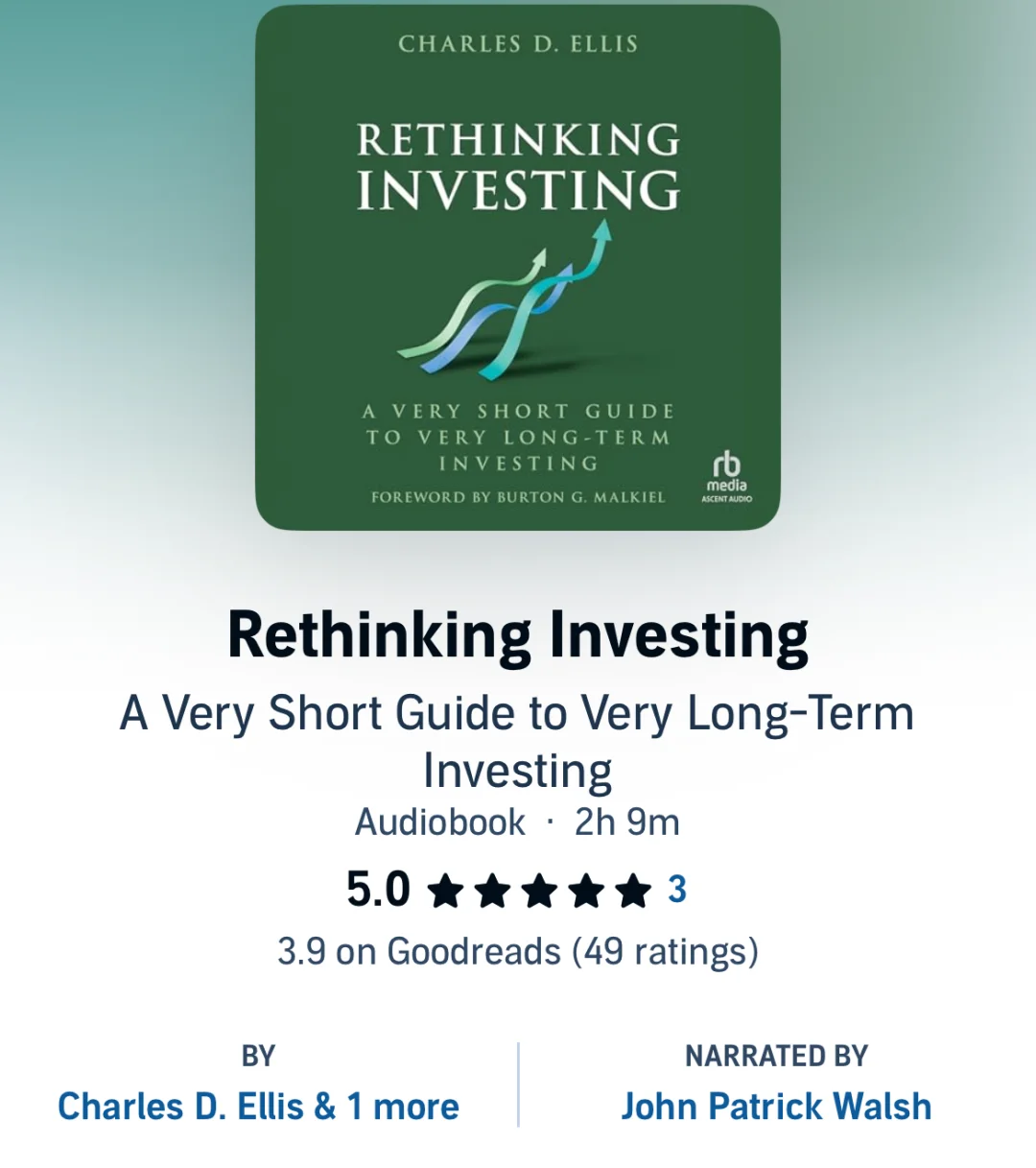 英文有声书：Rethinking Investing