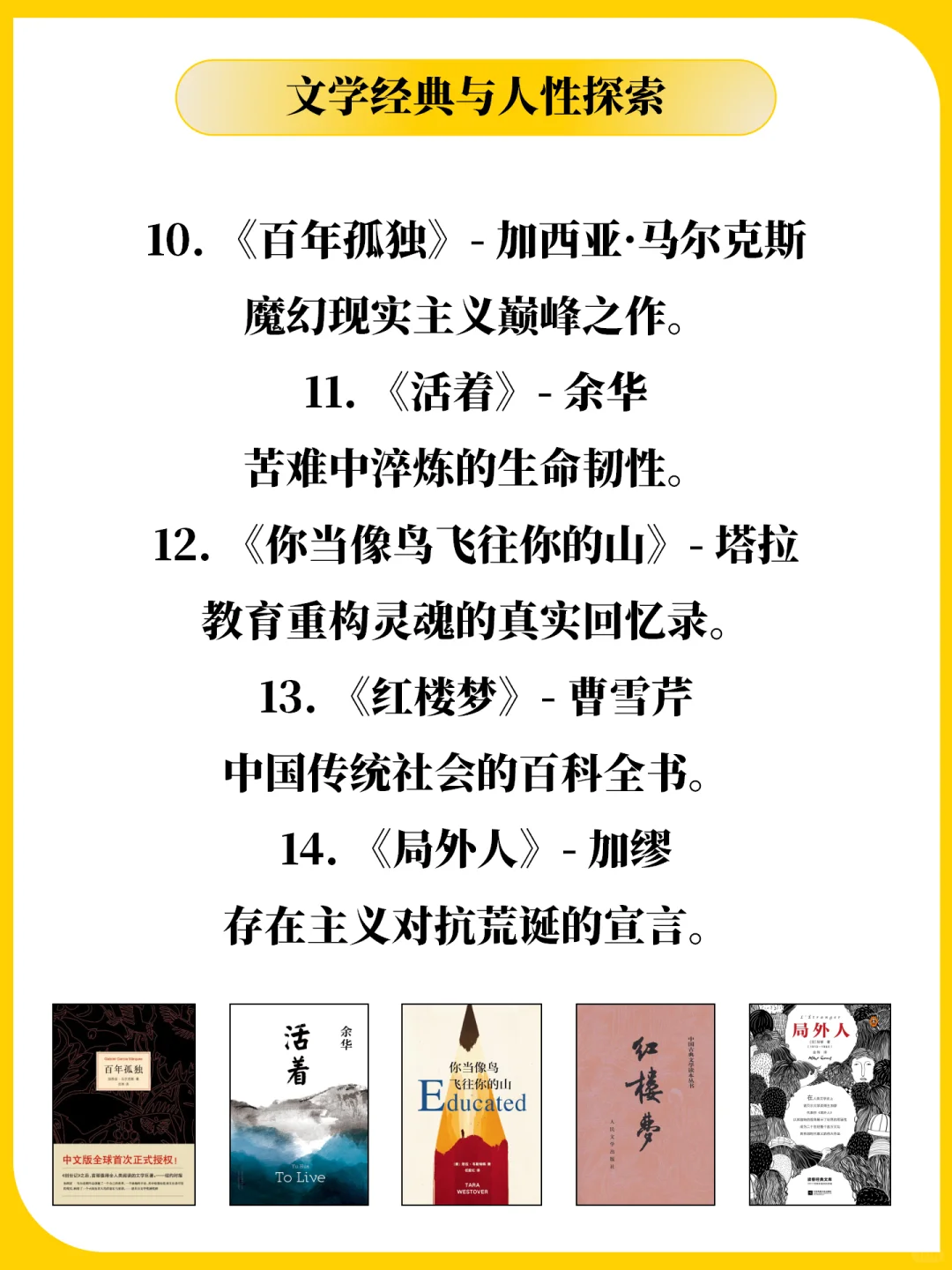 书单推荐：敢不敢在2025下半年读完26本书