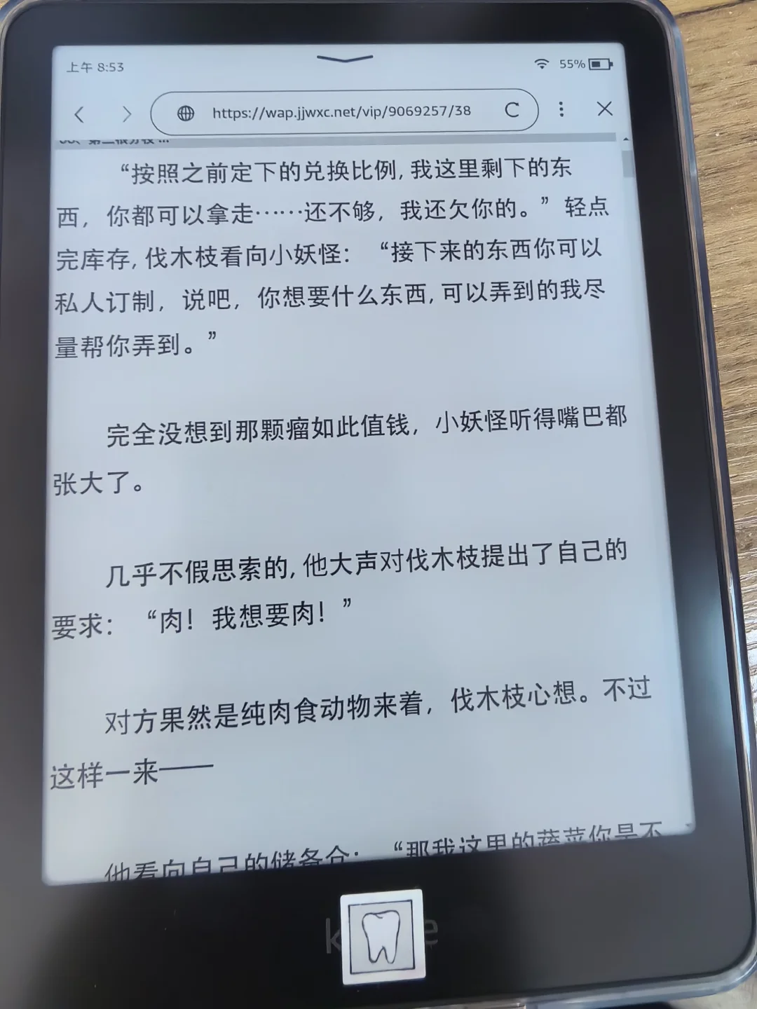 用kindle刷手机版晋江好丝滑