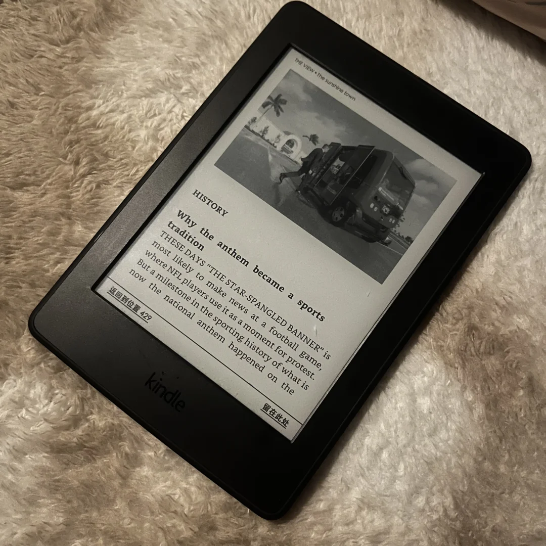 kindle吃灰，换了新玩具墨案迷你阅