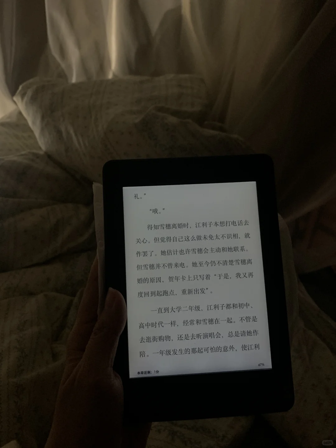 当我拥有了一部kindle…