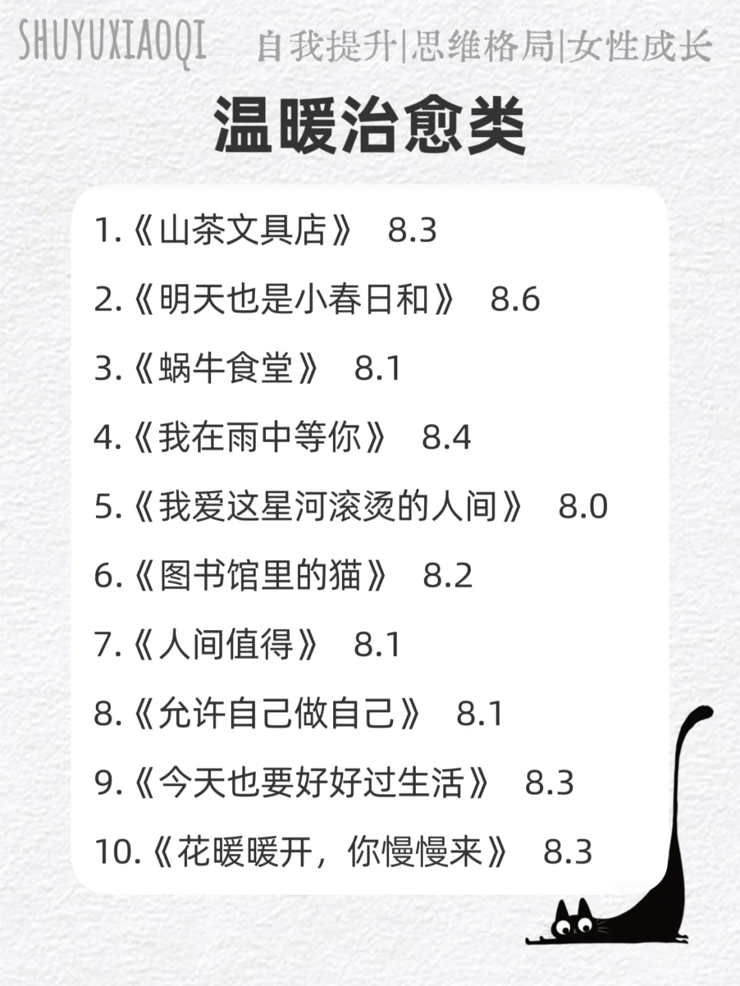 2025网上很火的书单🔥女生一定要多看书