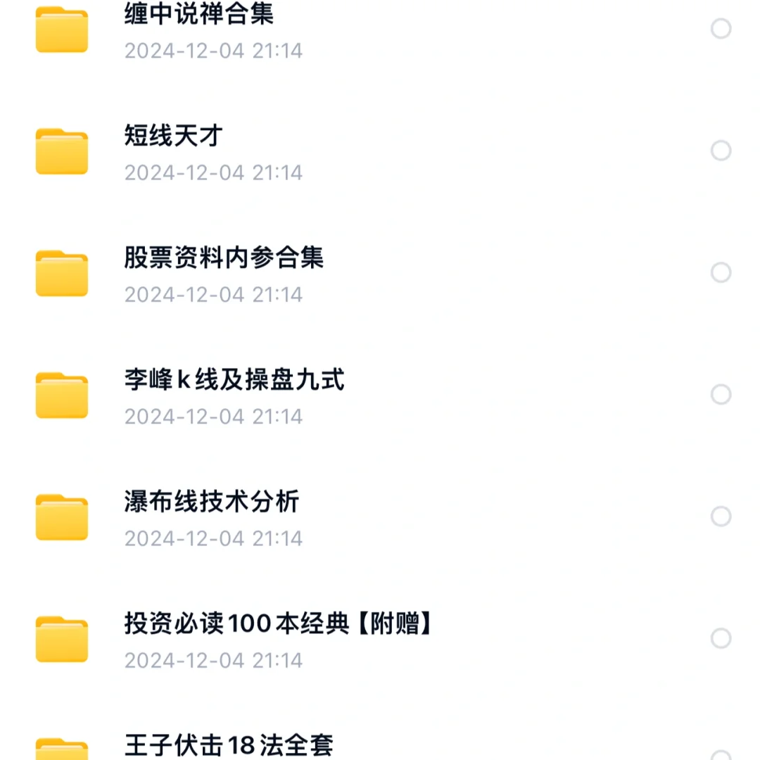 股票电子书大合集