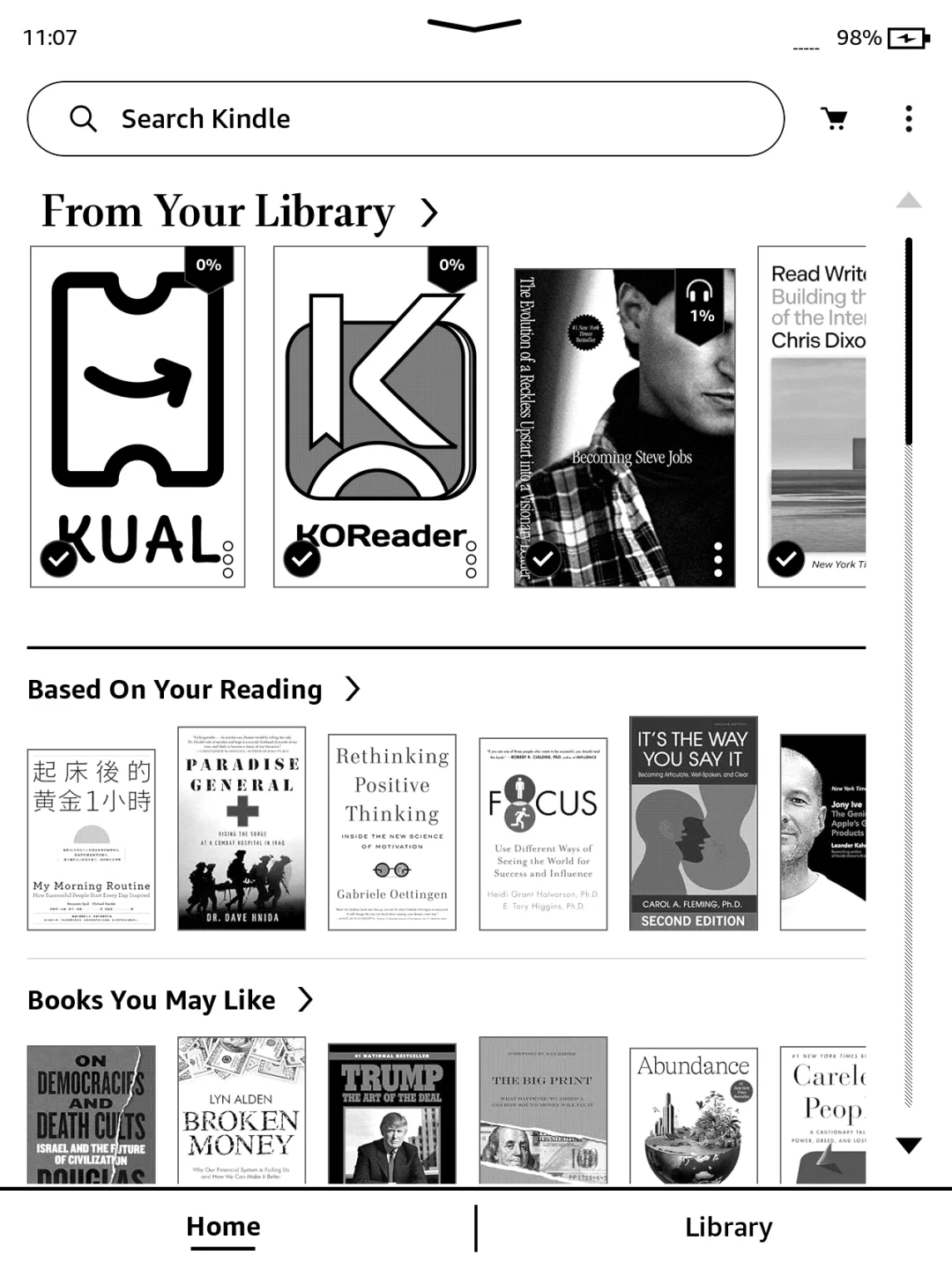 让 Kindle 更优雅，KOReader添加封面