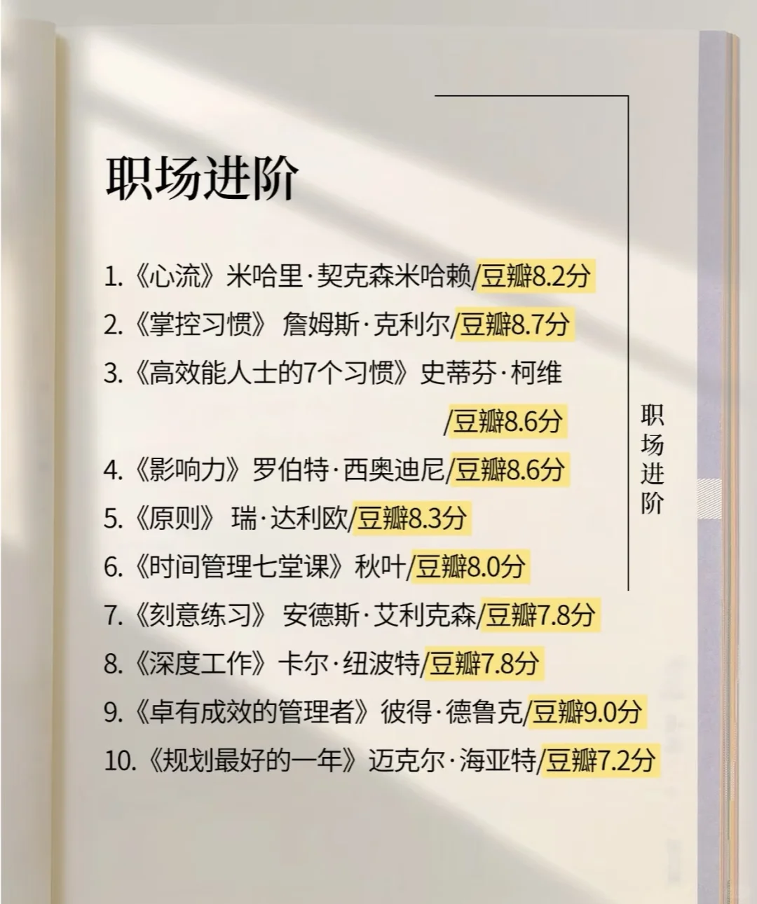 这个书单太全面了💛，读友们记得收藏关注😄