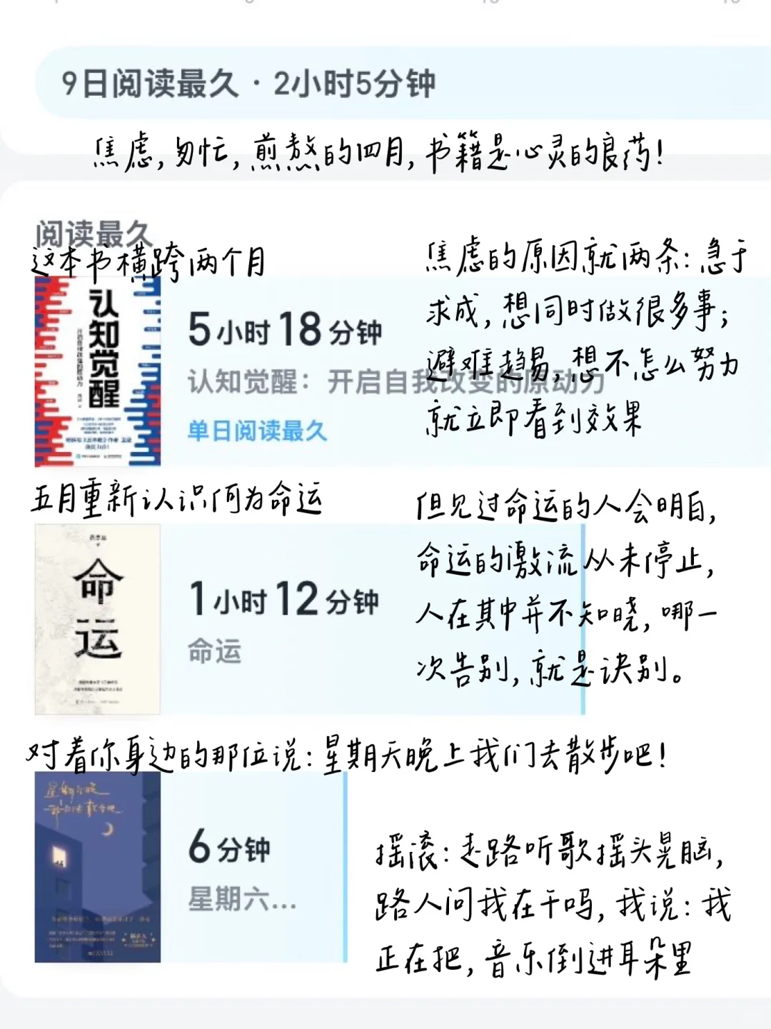 4️⃣月在读书籍｜每一朵花开的时间不一样