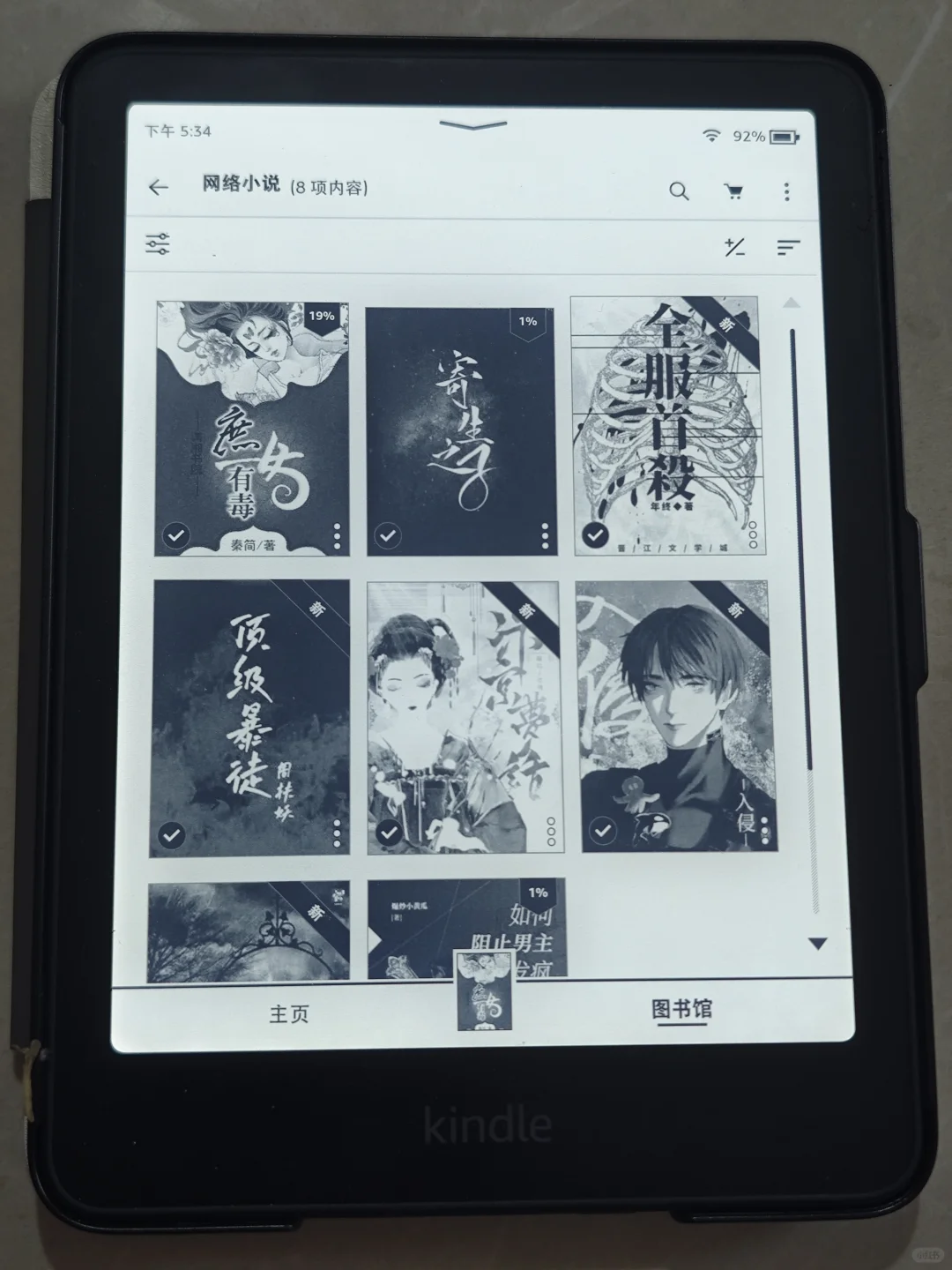 kindle网文