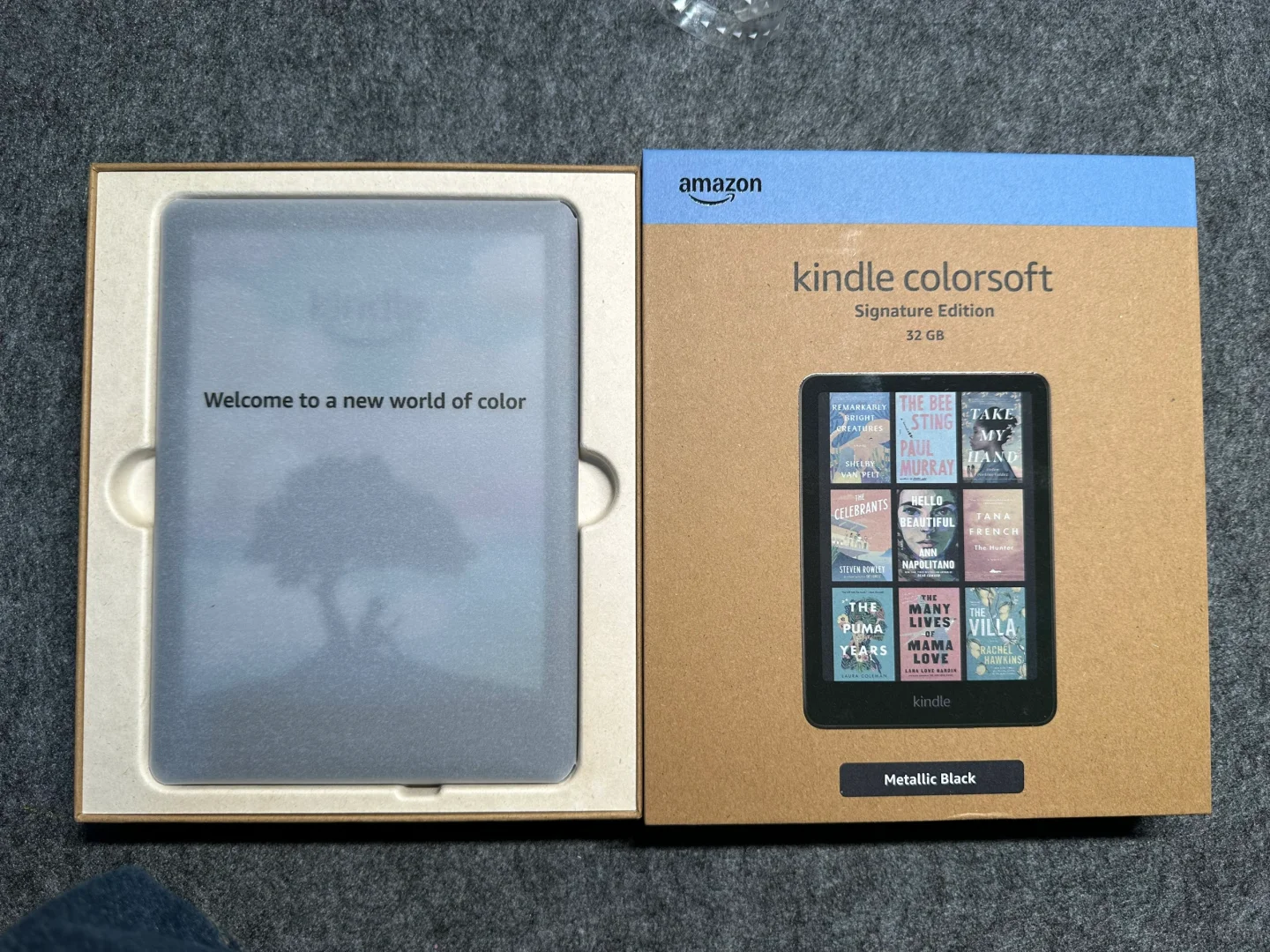 kindle colorsoft初体验