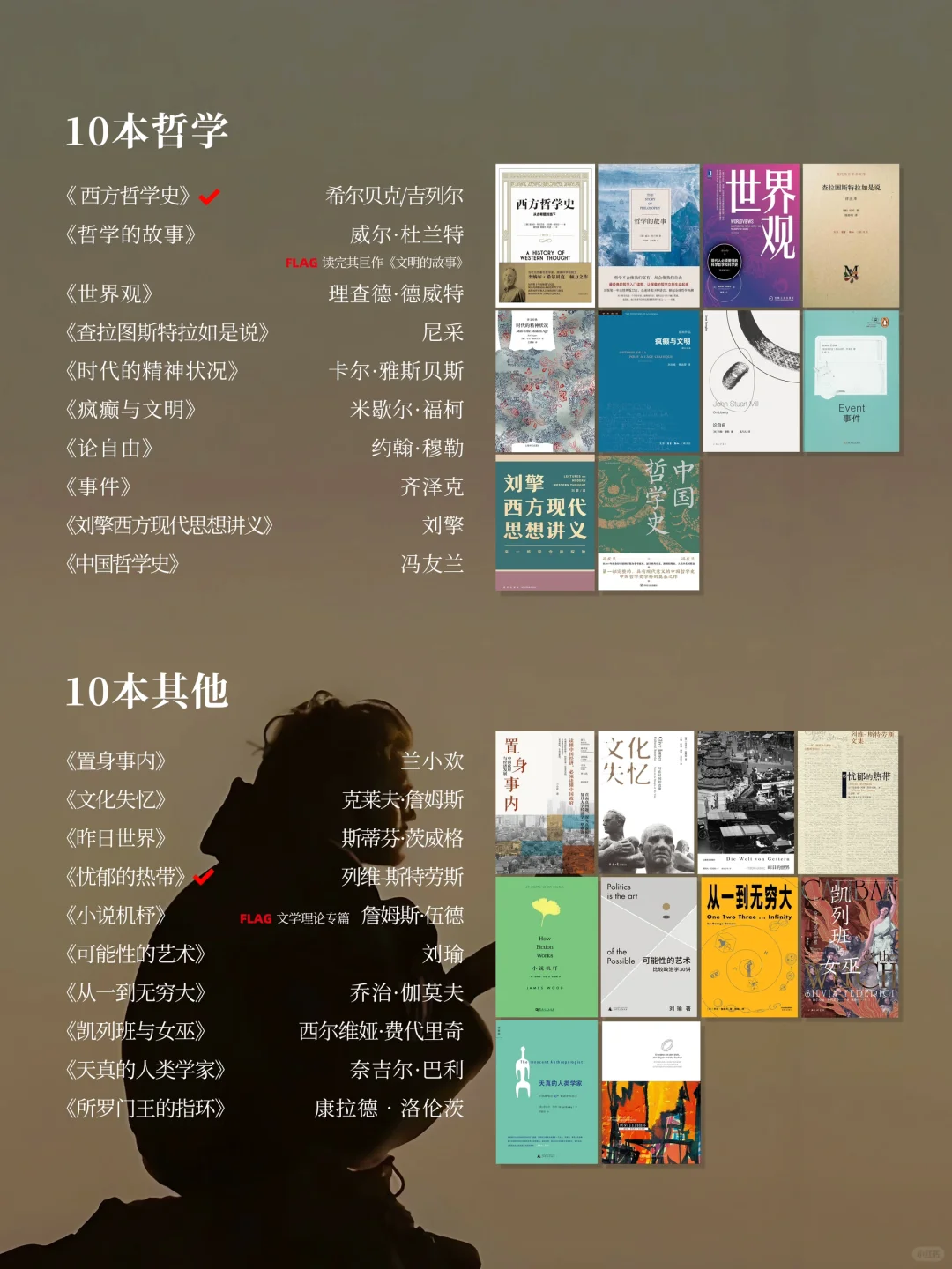 一份会陪着你生长的书单📚100本好书推荐