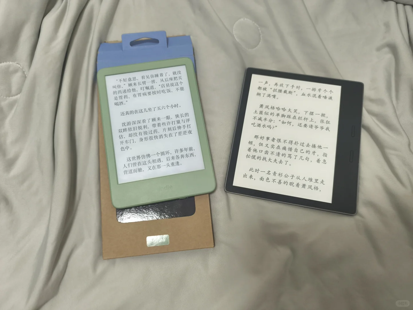 kindle退坑，➗ko2和小绿