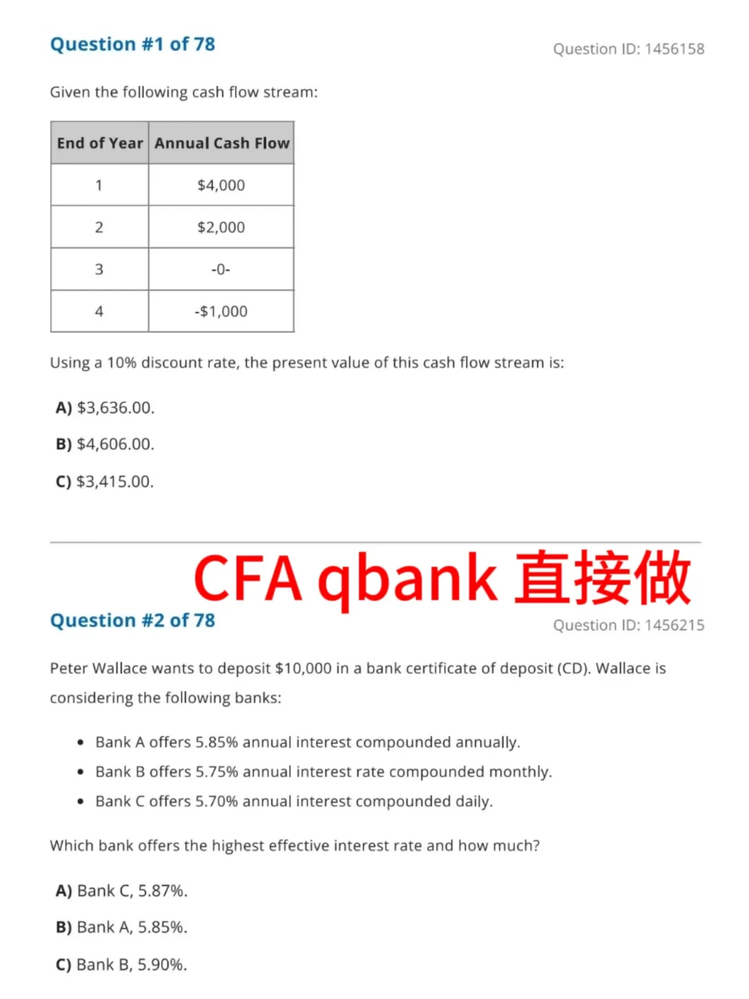 2025 年蕞新CFA原版书notes被我找到啦✌✌