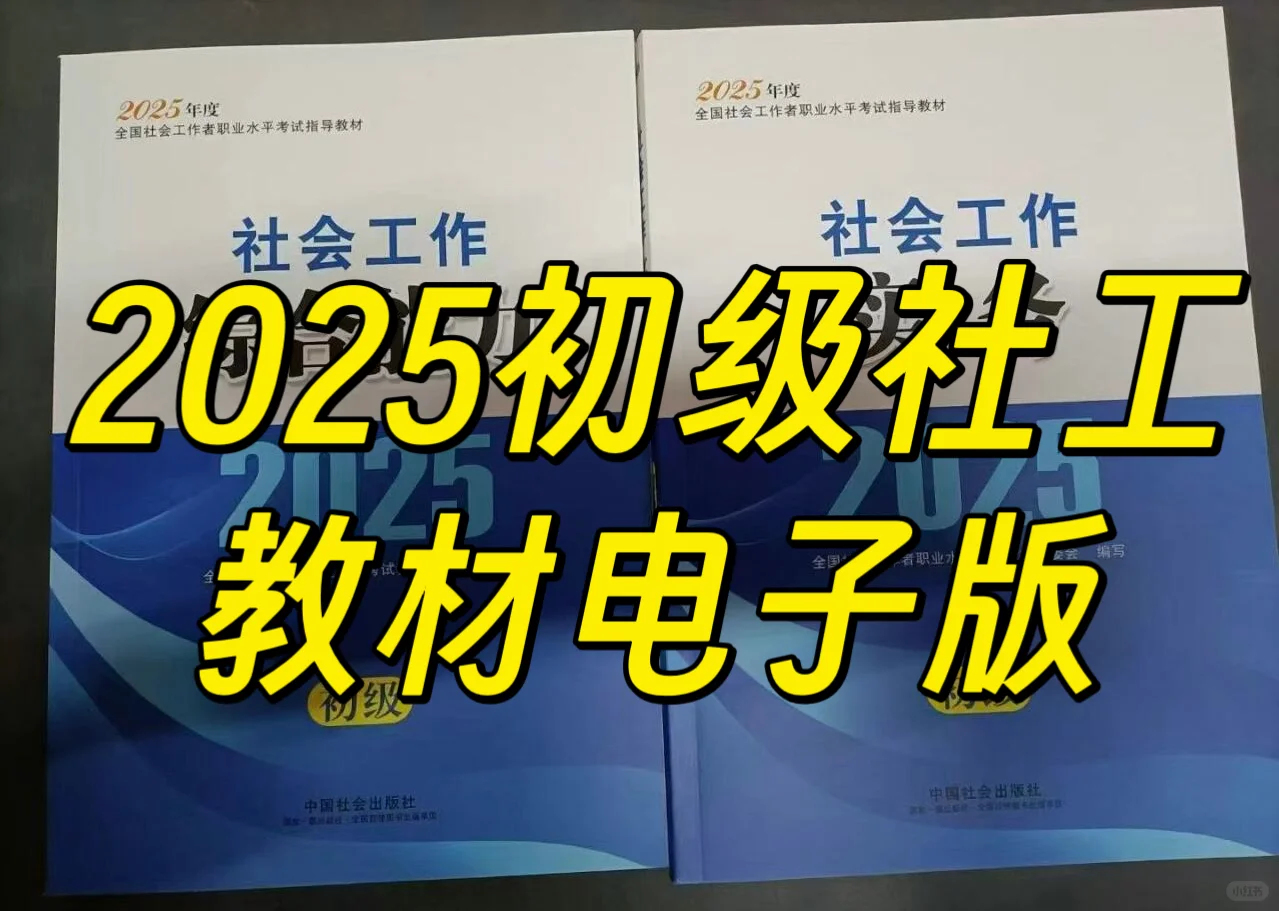 2025年初级社会工作者初级社工电子版pdf