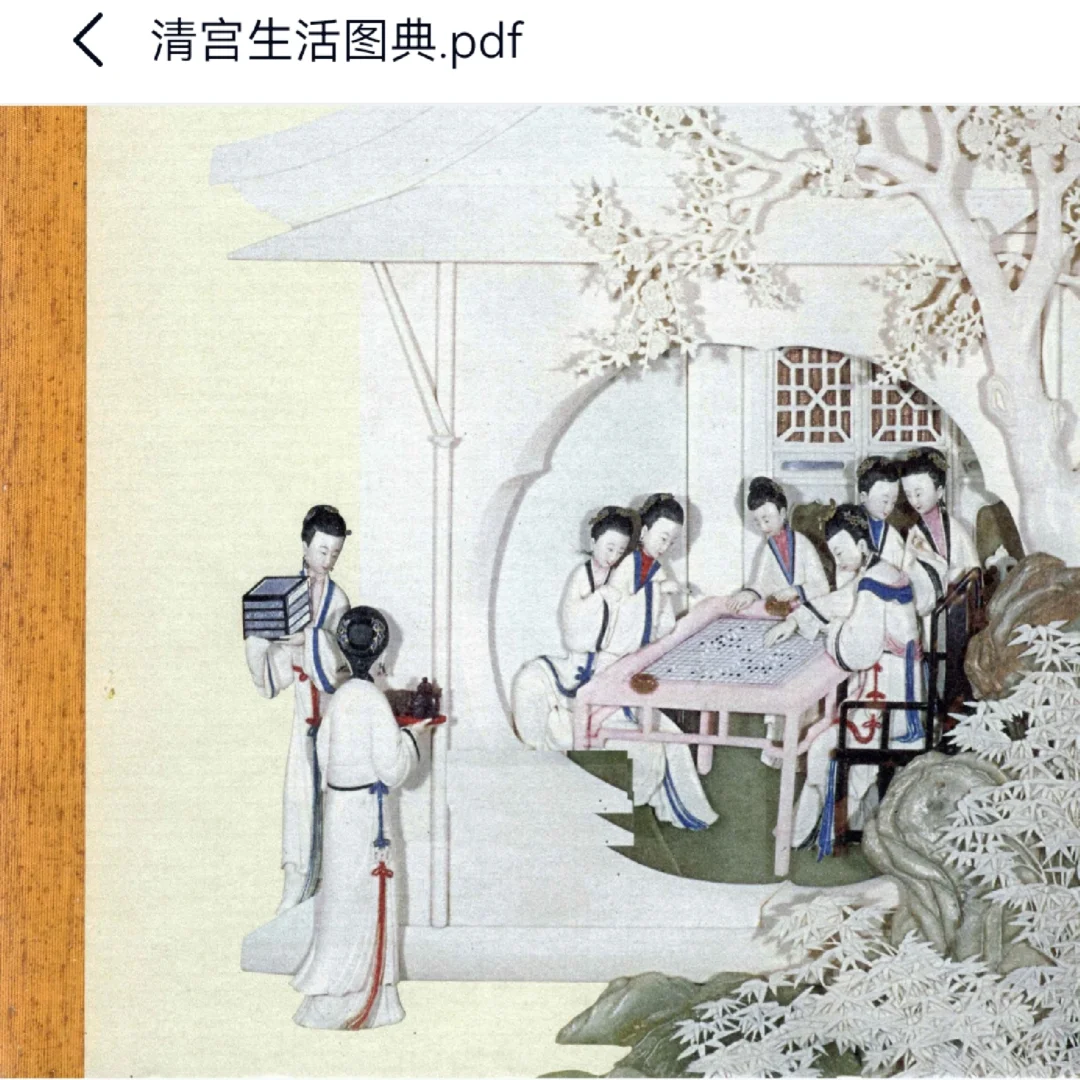 《清宫生活图典藏》PDF高清扫描电子书