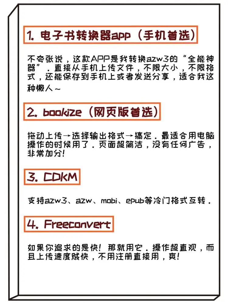 azw3转PDF太简单了！只要30秒