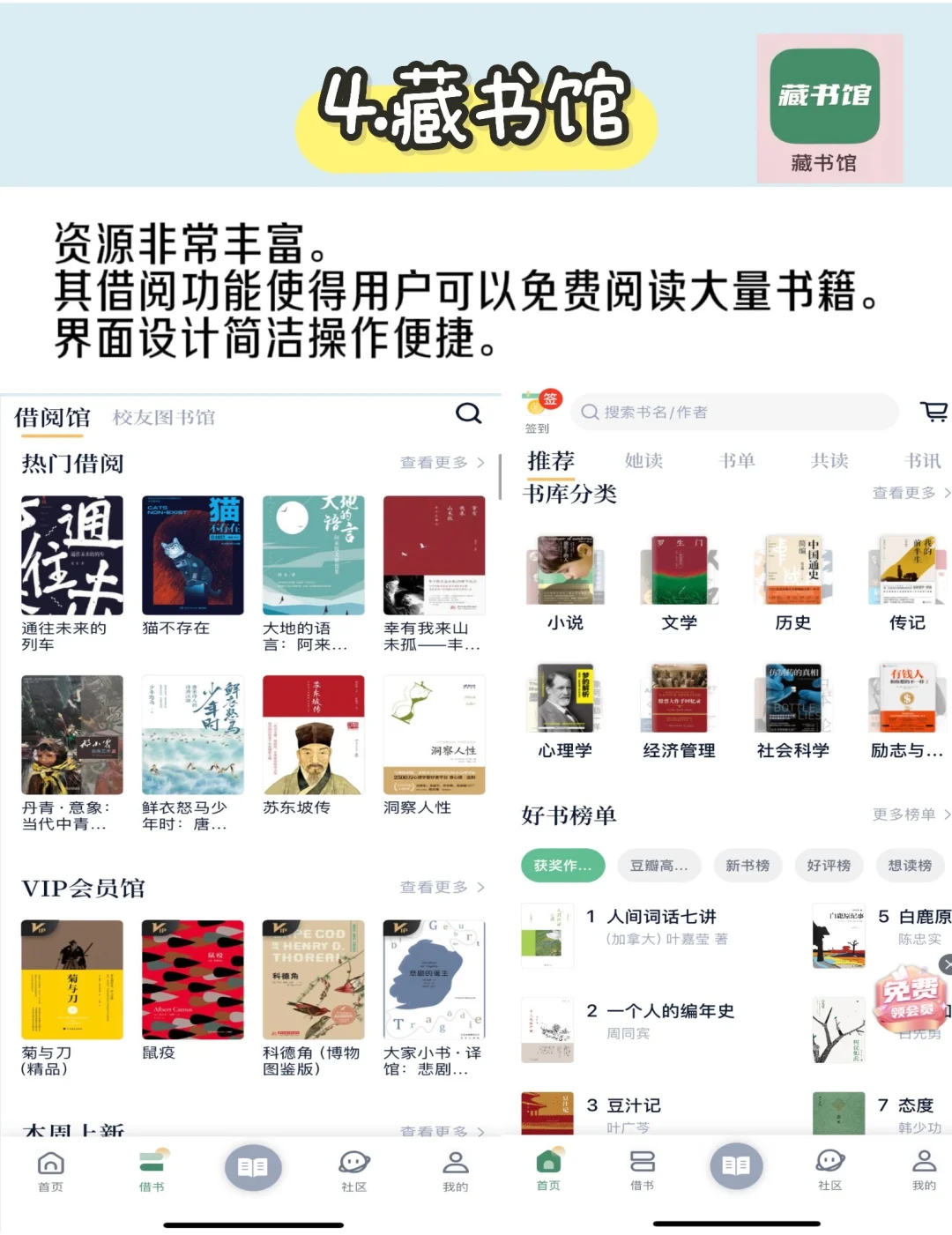在哪个APP可以看书？关注这一篇❗️