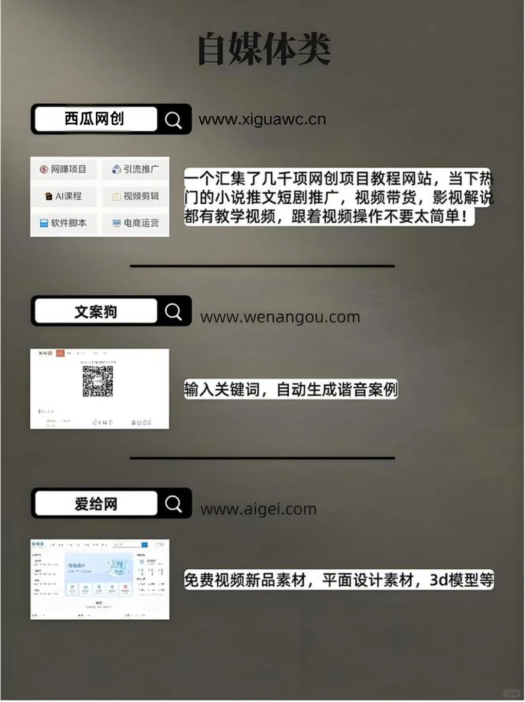 36个网站，还上什么班？