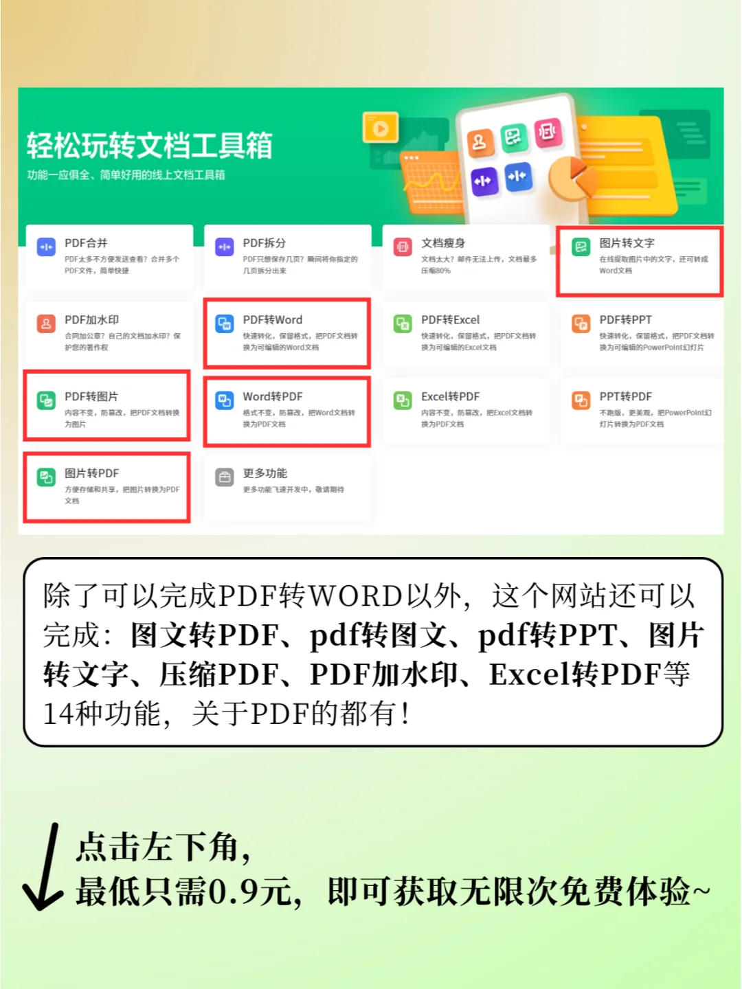 到底一个PDF工具可以干多少事情？杀疯了！