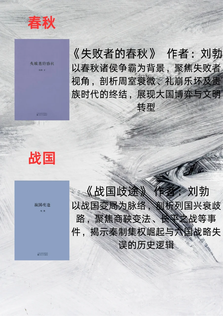 一生必读的历史书单｜一个朝代只推一本书