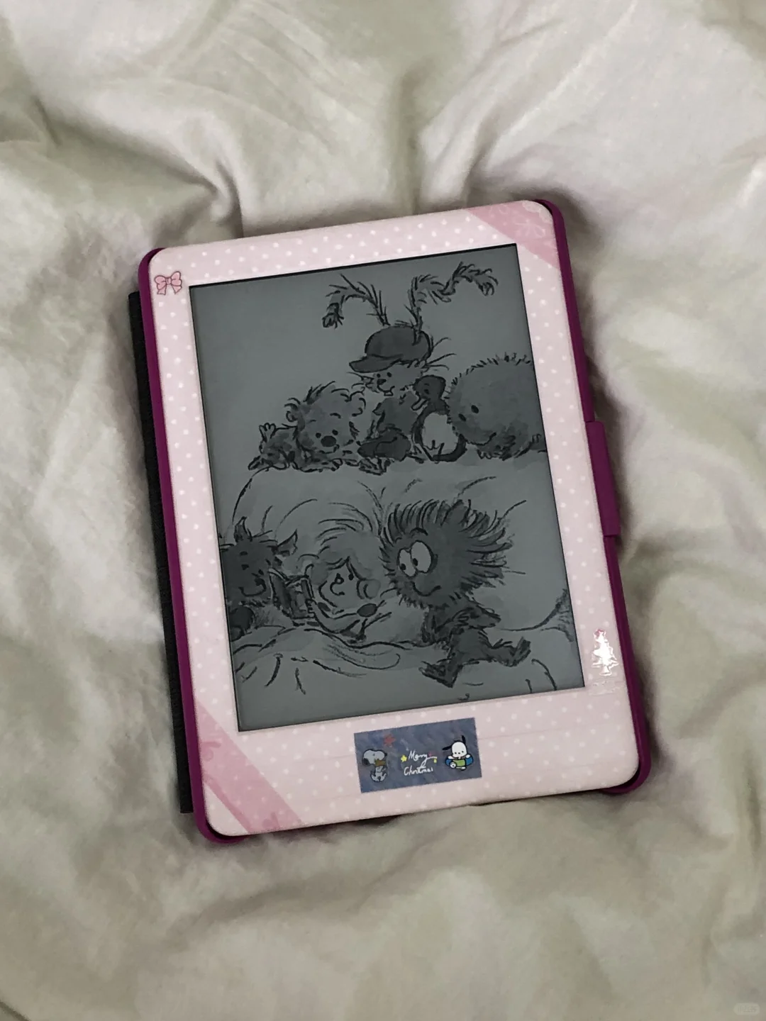 Kindle玫红色壳真难找啊