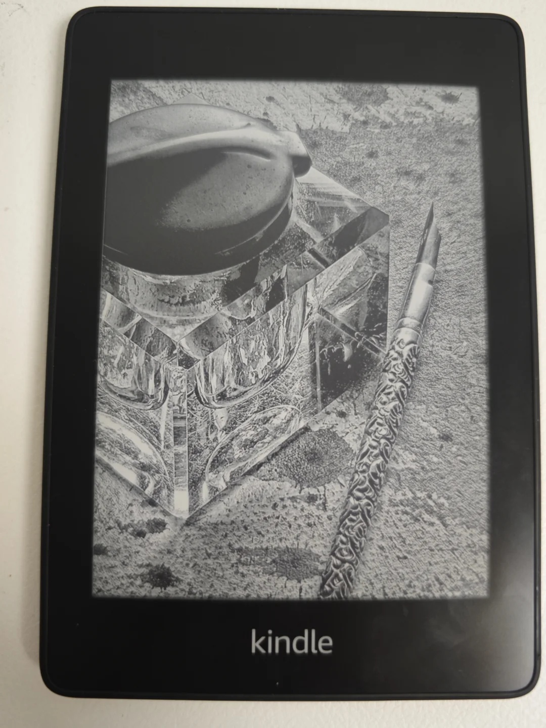收到完美屏kindle了