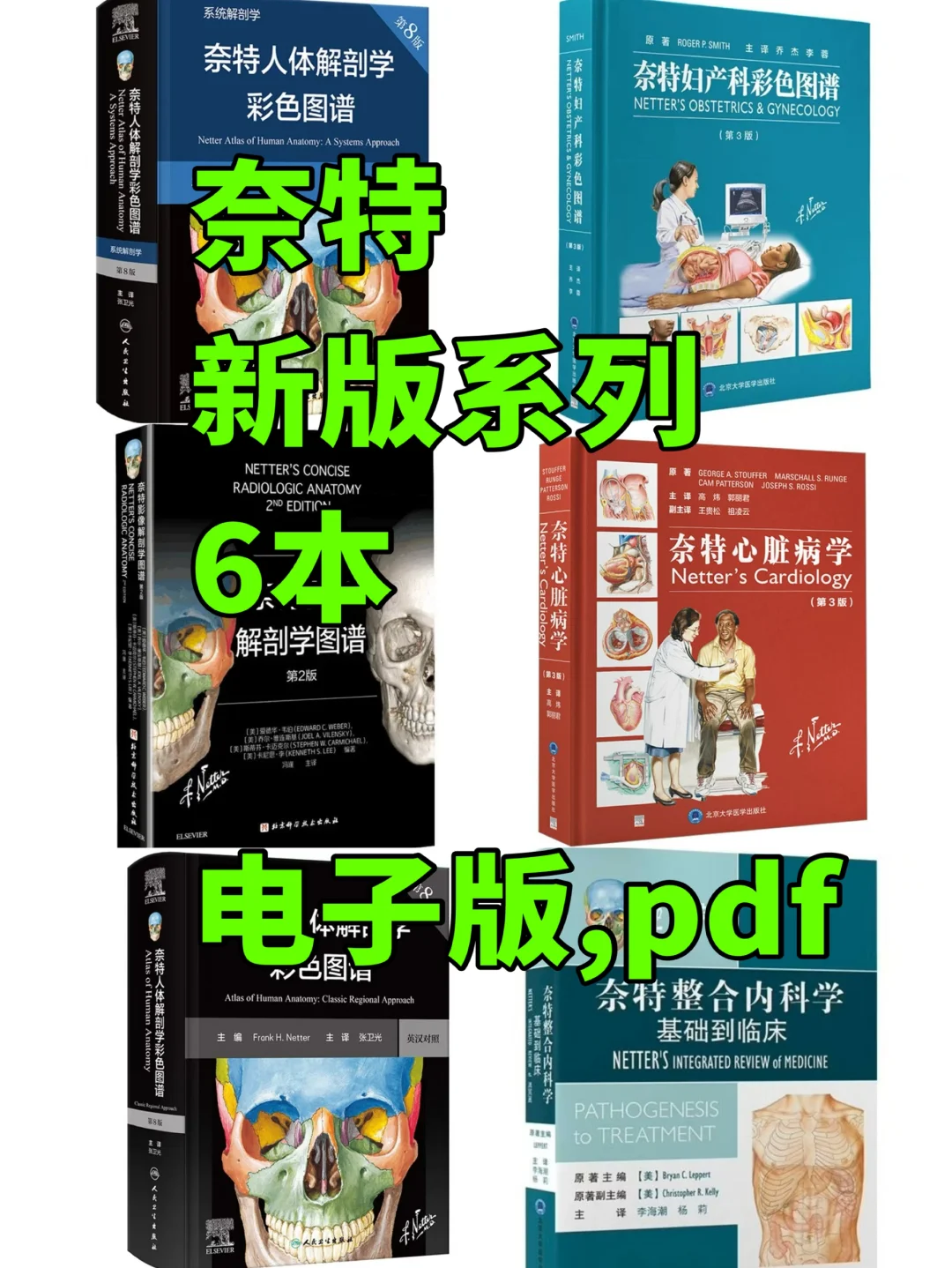 奈特新版系列书籍 6本 高清 电子版 pdf