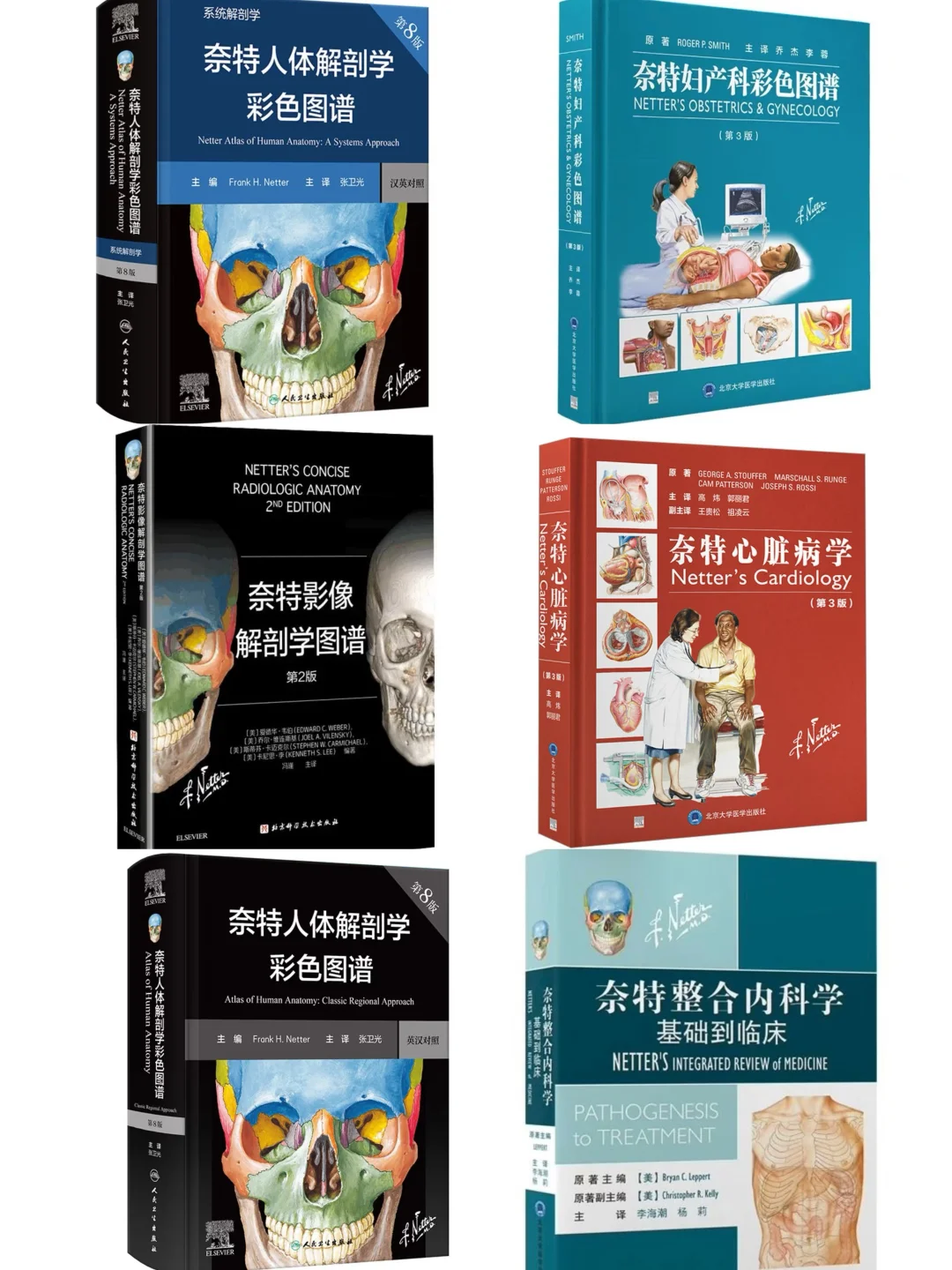 奈特新版系列书籍 6本 高清 电子版 pdf