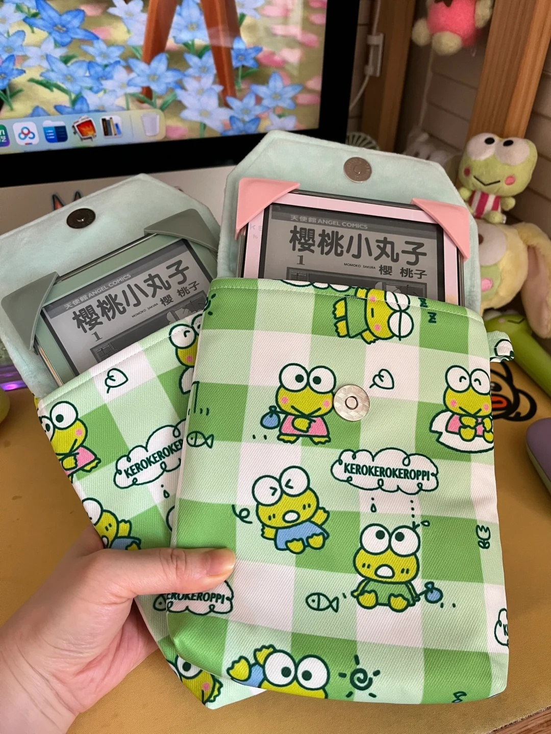 定制了两个kindle收纳包🤩