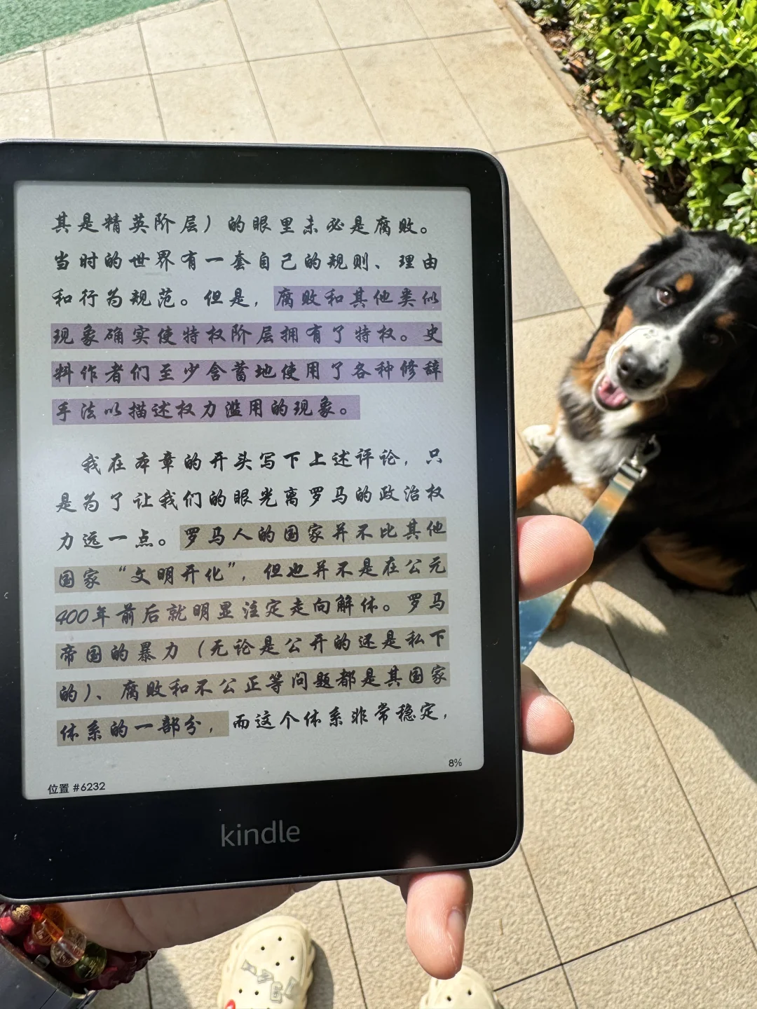 kindle colorsoft就是要在阳光下看