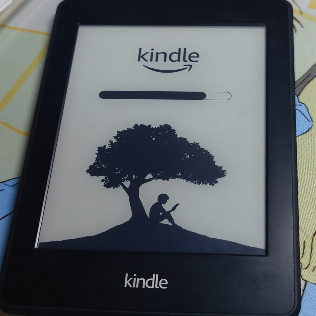 我的kindle突然死掉了😥