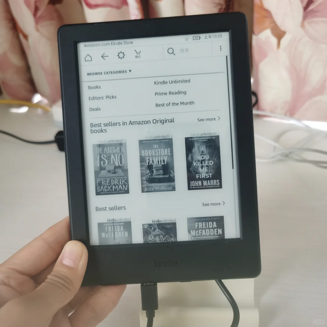 一招拯救开不了机/充不进电的吃灰kindle