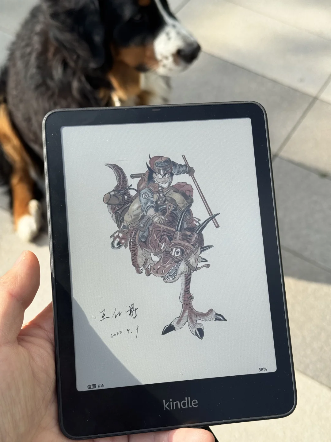 kindle colorsoft就是要在阳光下看