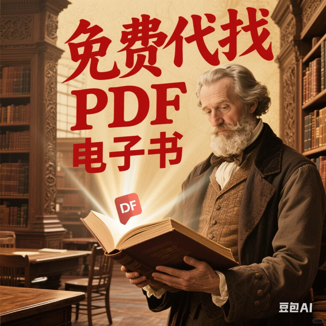 免费代找pdf电子书，只为交个朋友