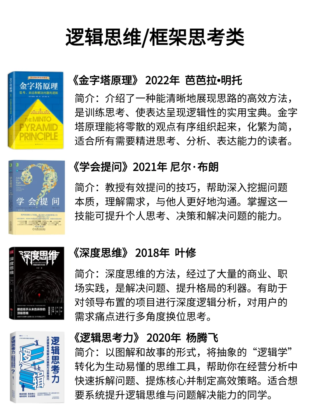 经营分析推荐书单｜从入门到进阶16本