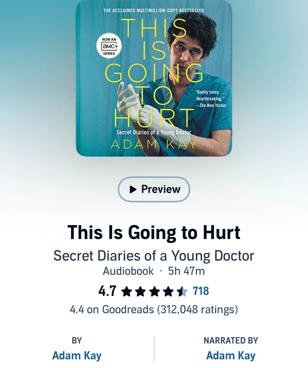 英文有声书：This Is Going to Hurt
