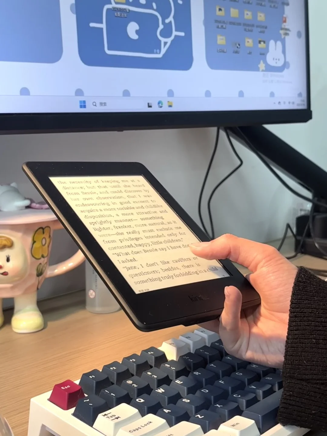 每晚睡前 把手机换成Kindle 睡得更香了！