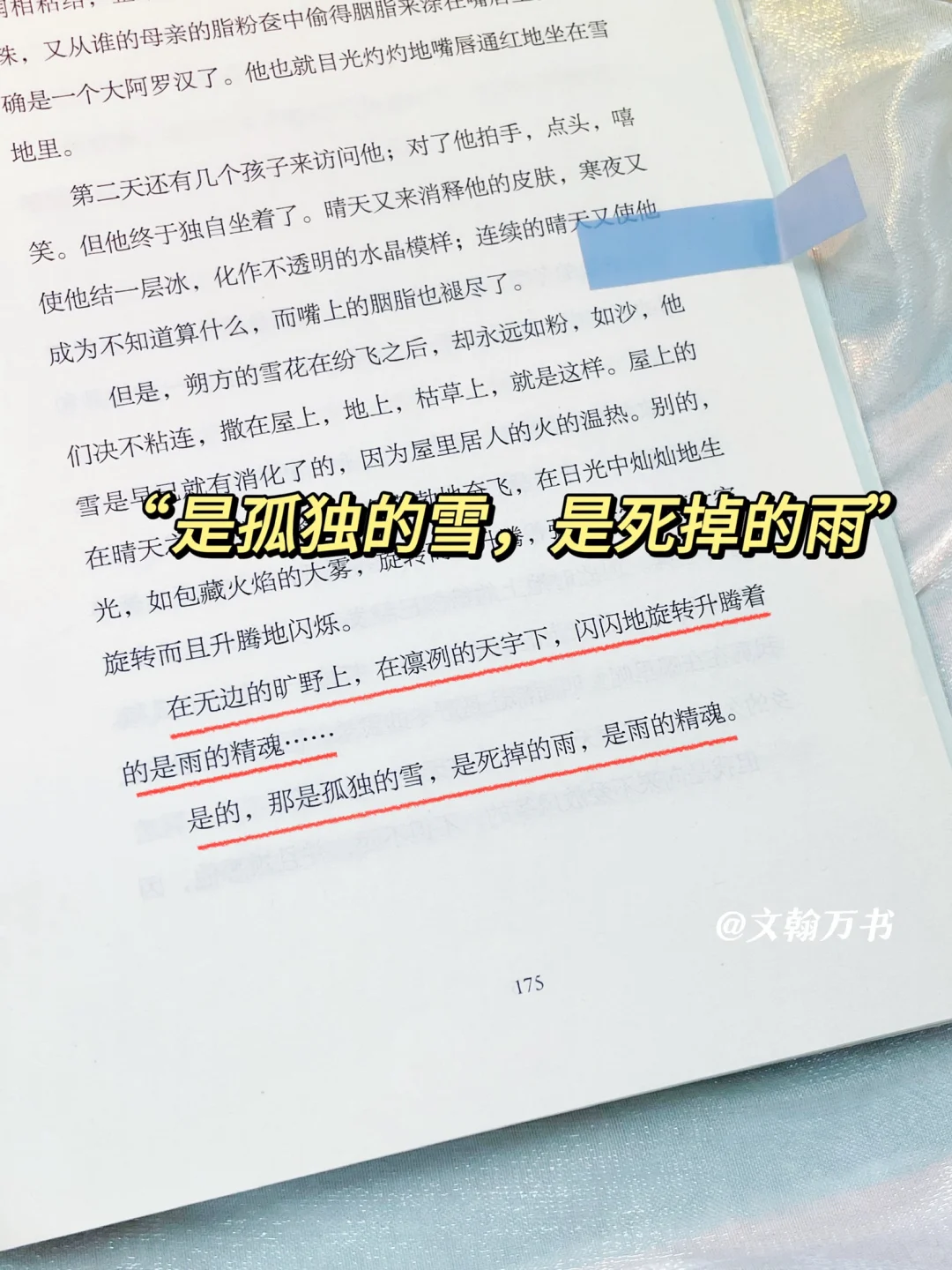 不愧央妈推荐！足以封神的文笔太太太治愈！
