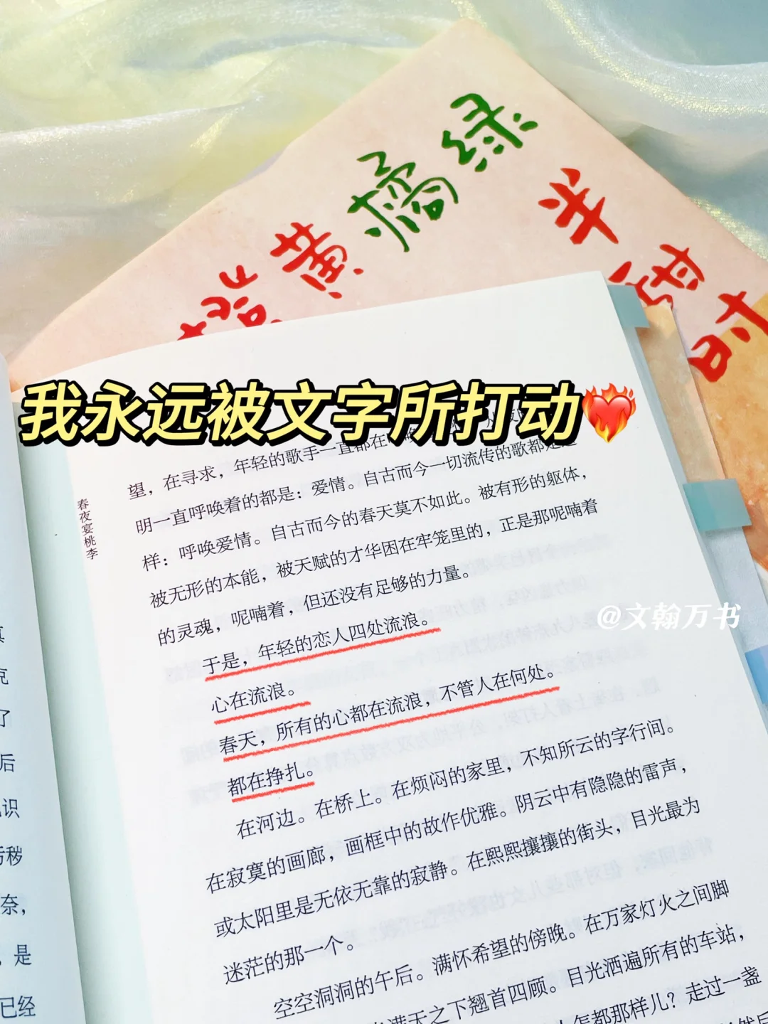 不愧央妈推荐！足以封神的文笔太太太治愈！