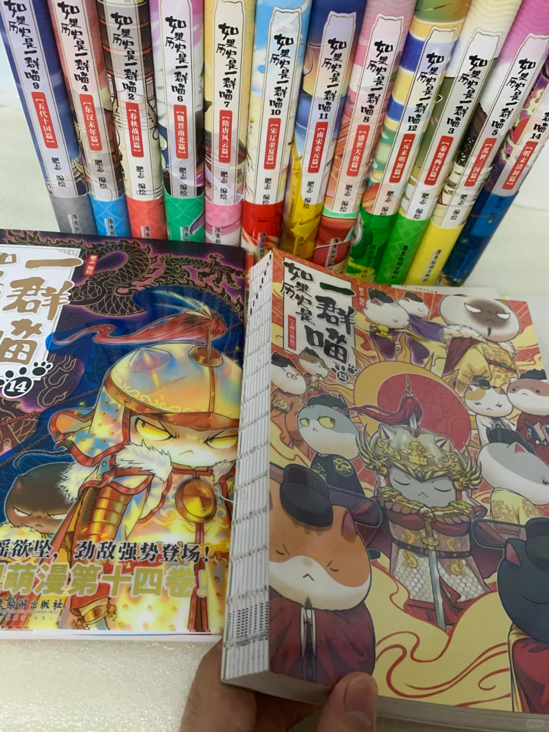 仓库尾货处理了，全套15册历史喵，平价出！