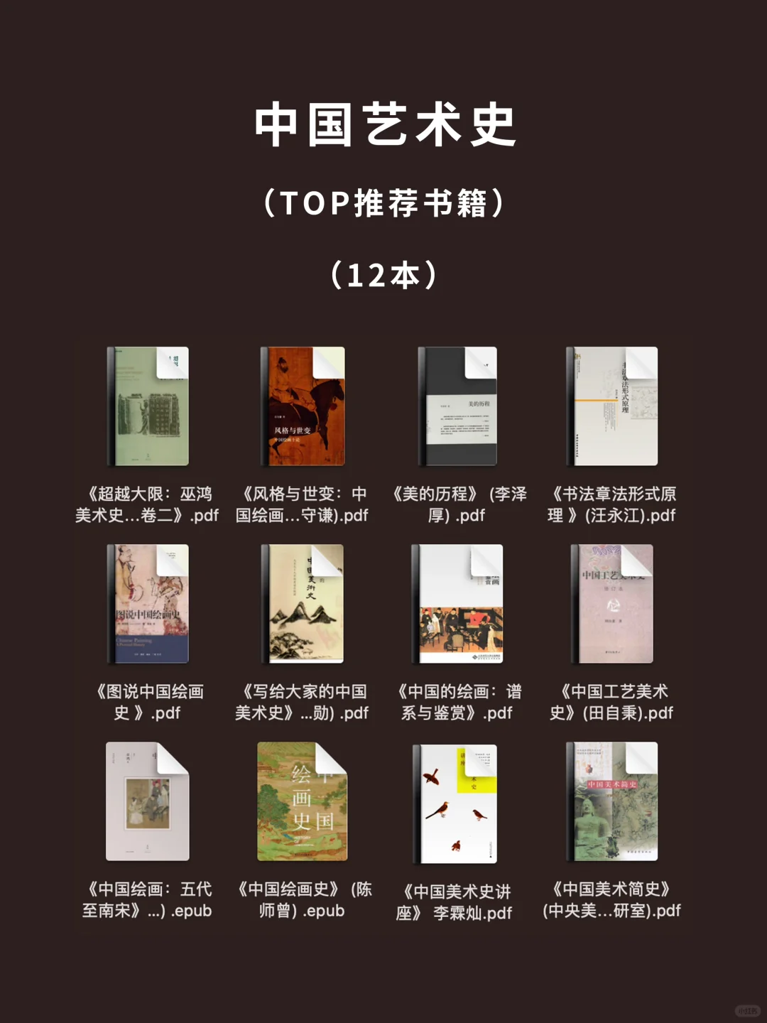 这150本艺术书单📚 够我看6年了❗️❗️