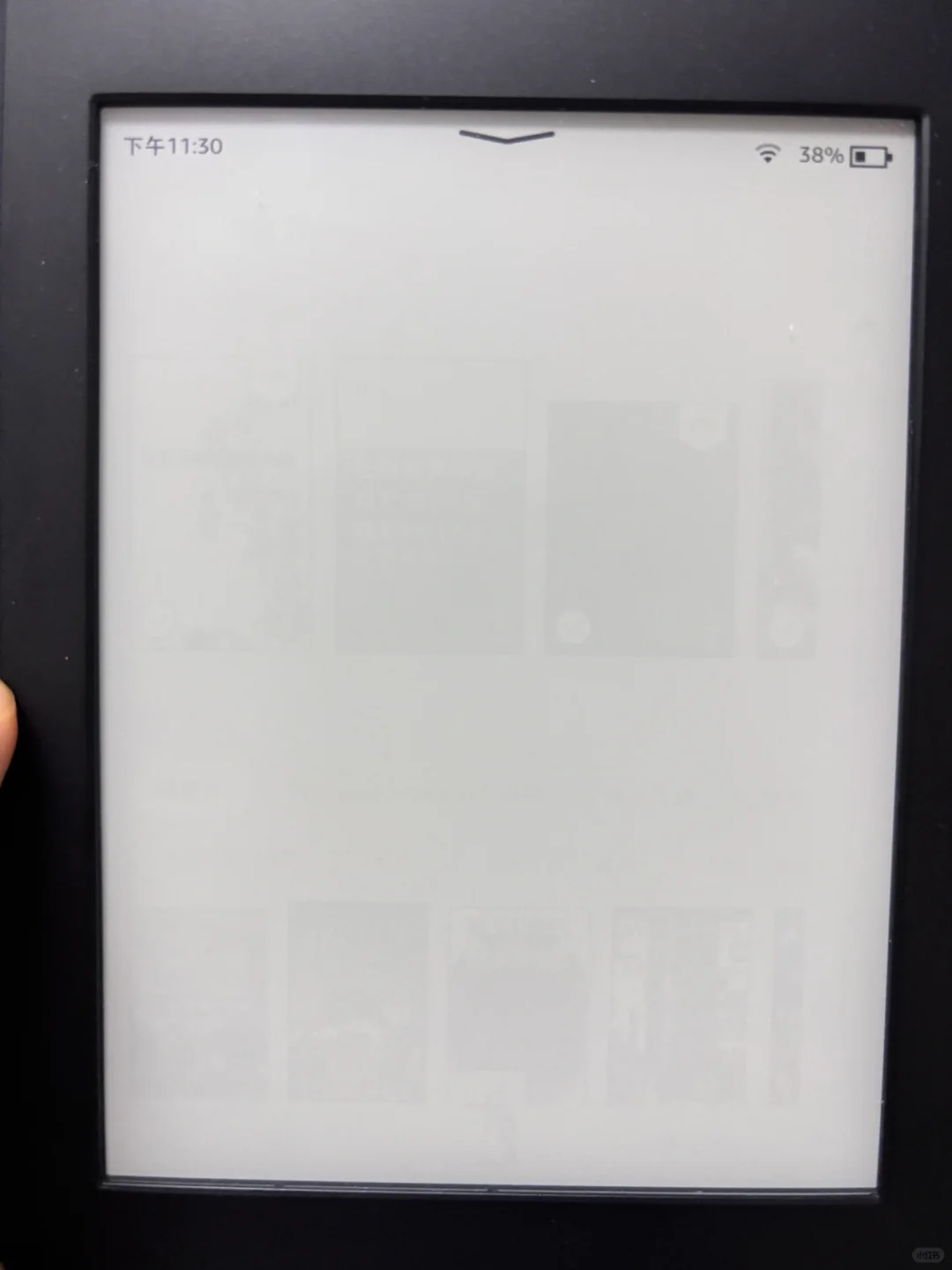 在🍑买的二手Kindle，白屏怎么回事