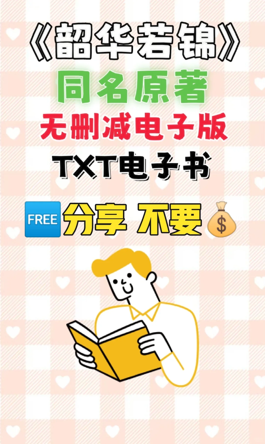 韶华若锦无删减电子书 TXT电子版整理好了
