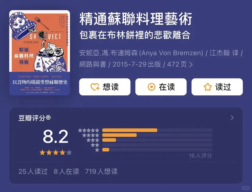 绝版和未能出版的苏俄书单