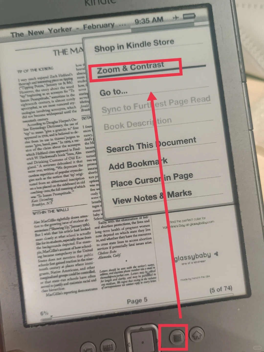 教程| 6寸kindle如何看期刊类PDF