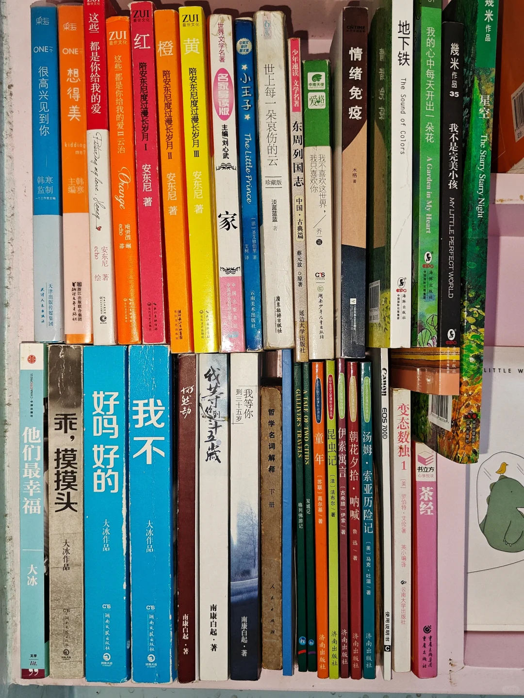 十七八岁看的小说