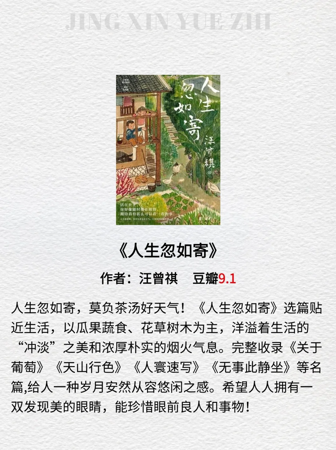 焦虑女生都去看❗8本书治好精神内耗