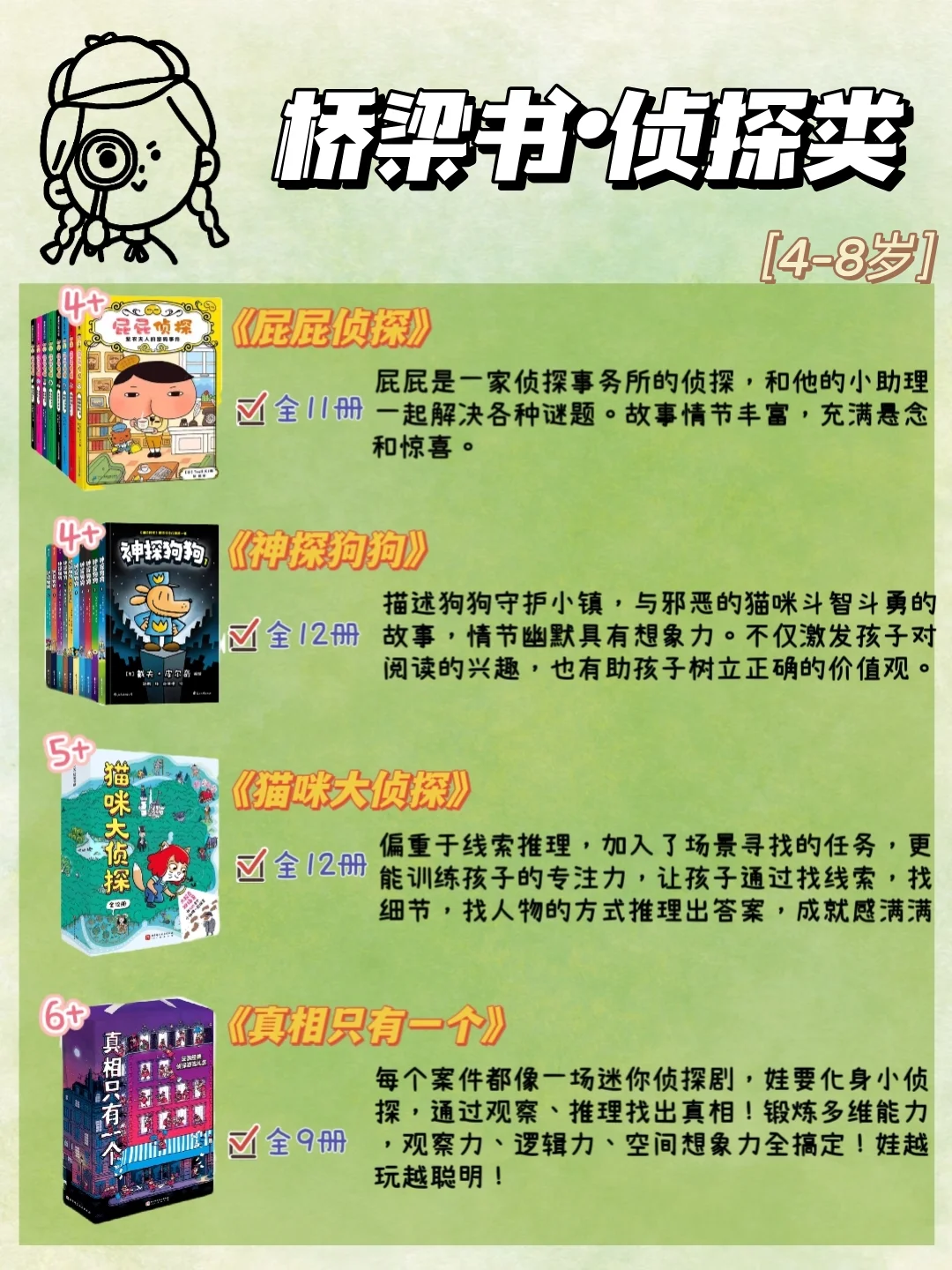 高分桥梁书🔥入门到高阶👉4-8岁闭眼入