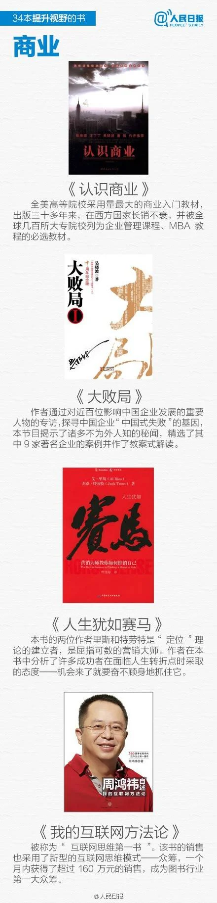 34本提升视野的书，你看过几本？