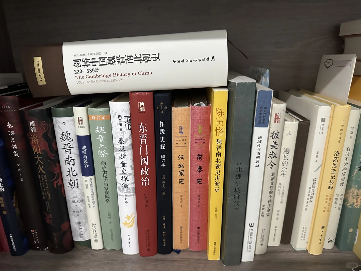 我的魏晋南北朝书单