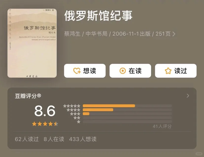 绝版和未能出版的苏俄书单