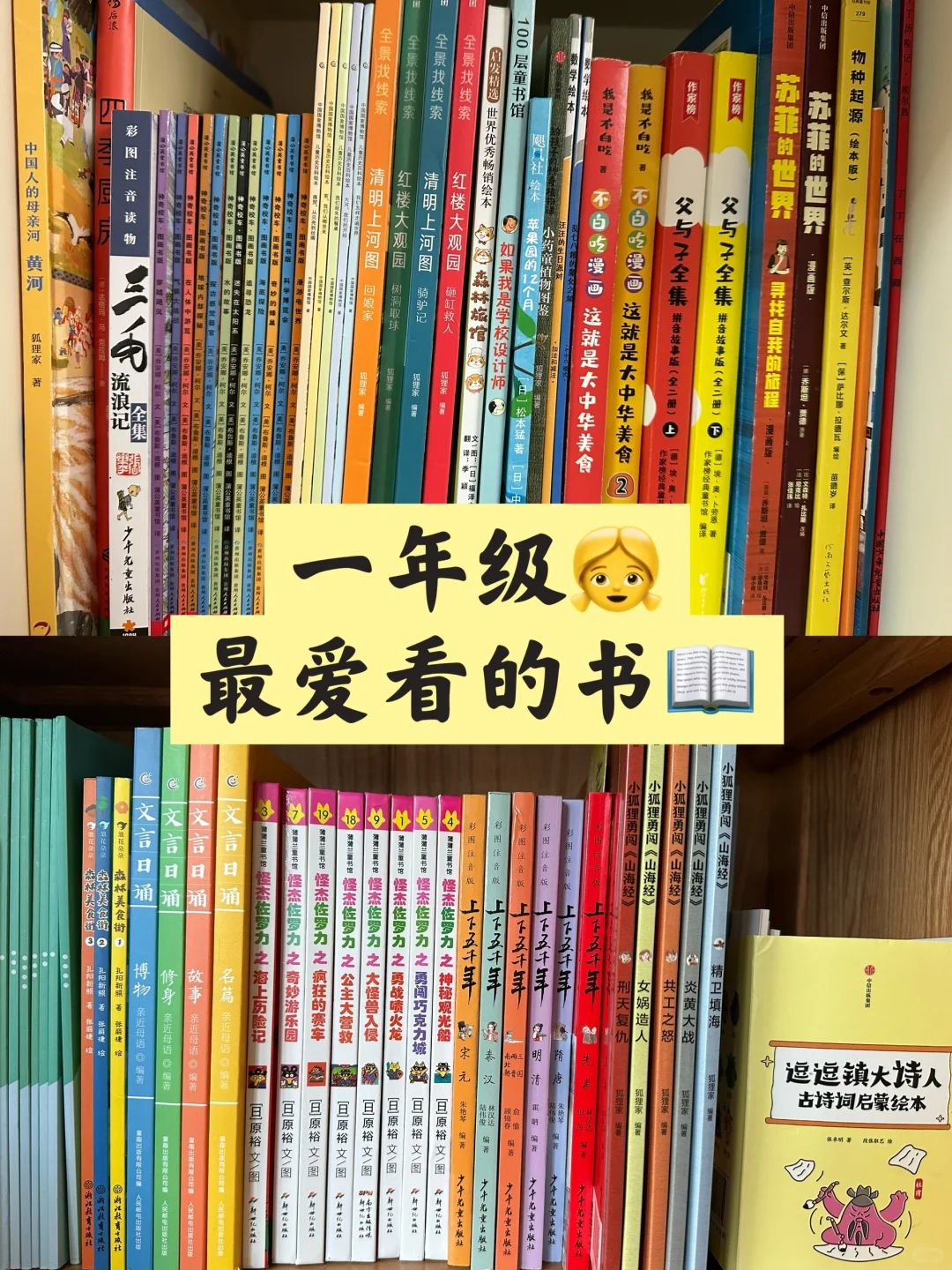 苏A一年级｜分享孩子心中的TOP🔟书单📖